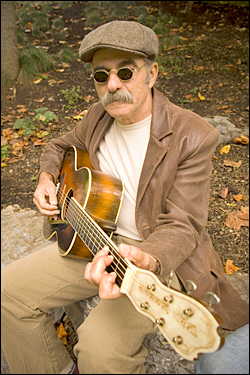 Blues musician/storyteller/songwriter Roy Book Binder